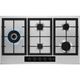 AEG BI GAS HOB 90CM ITALY HGB95520YM